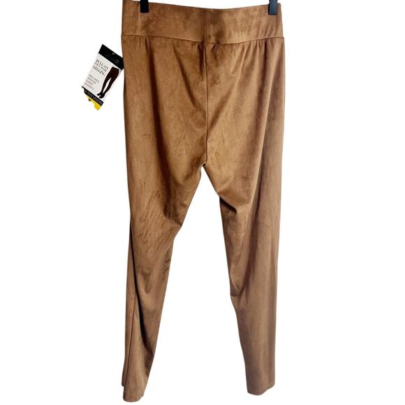 Seven7 High Ride Pull-On Faux Suede Leggings Women Size Medium Brand New - Picture 2 of 9